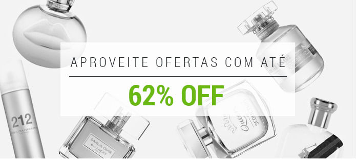 Aproveite Ofertas de até 62% OFF