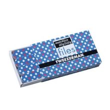 Mini-Lixa-Tweezerman-para-Unha-Matchbox-Hot-for-Dots-azul