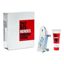Kit-212-Men-Heroes-Eau-de-Toilette-Carolina-Herrera---EDT-90-ml---Shower-Gel-100-ml