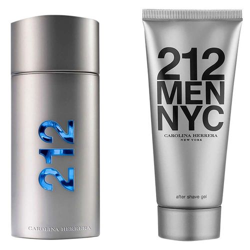 Kit 212 Men NYC Carolina Herrera - EDT 100 ml + Shower Gel 100 ml