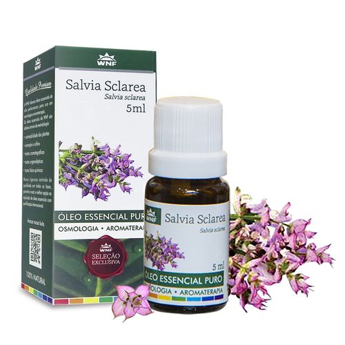 Óleo Essencial Puro WNF Salvia Sclarea - 5 ml